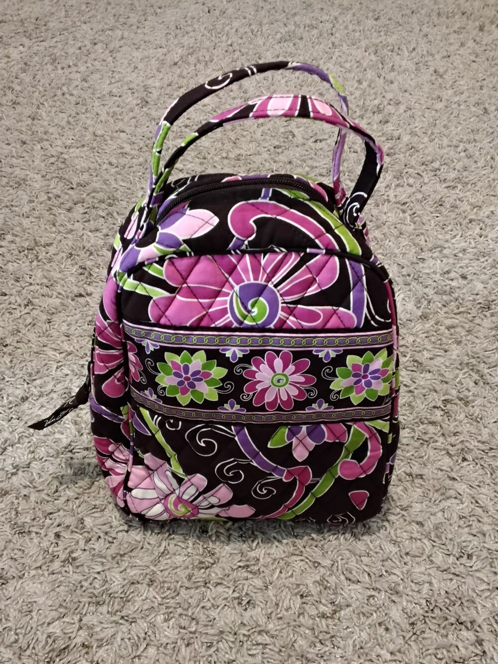 Retired Vera Bradley Purple Punch Mini Bag